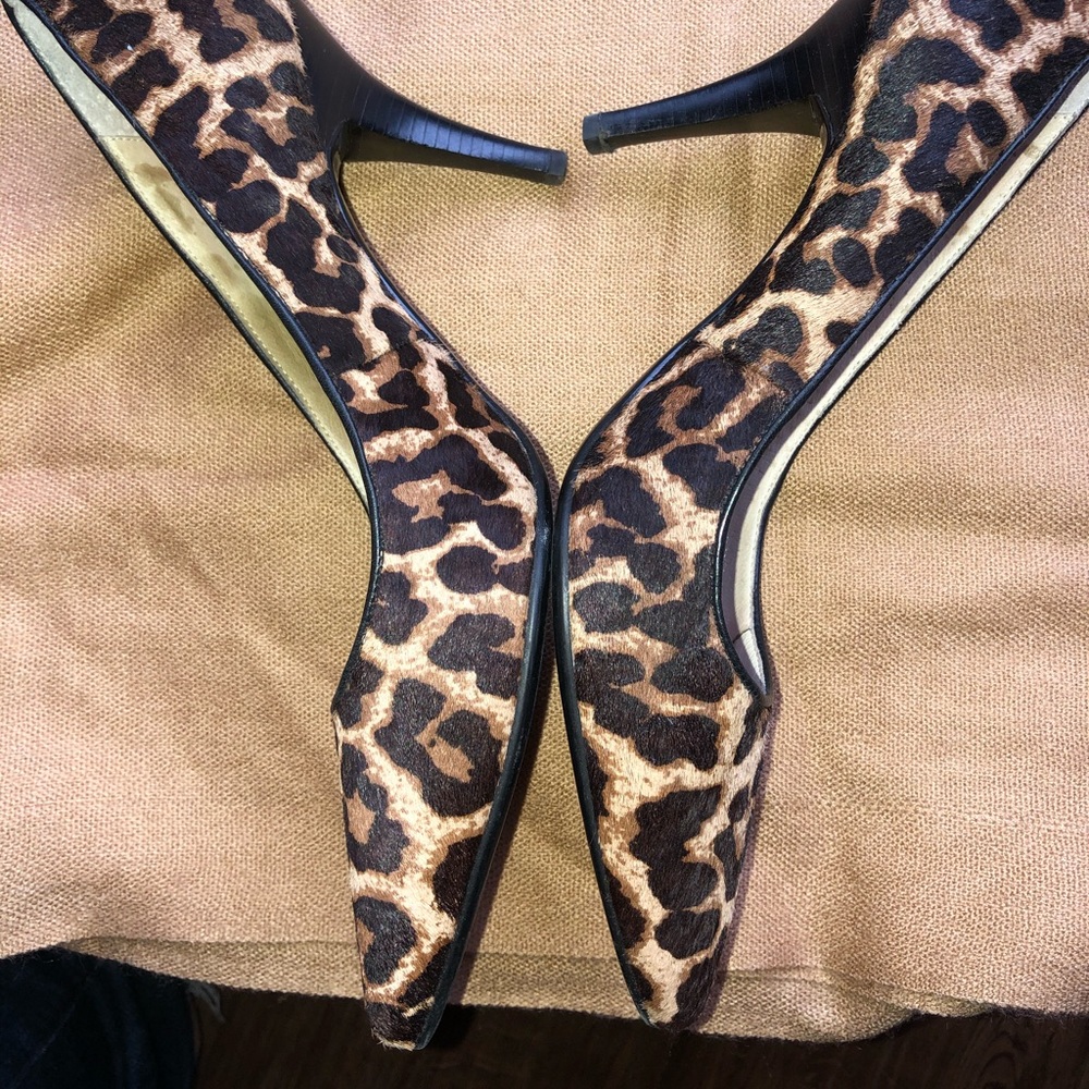 Leopard Michael Kors heels